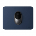 Eco-Friendly Leather Mouse Pad - Blue