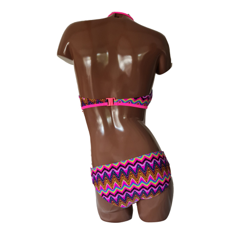 Maillot de bain 2 pièces multicolor