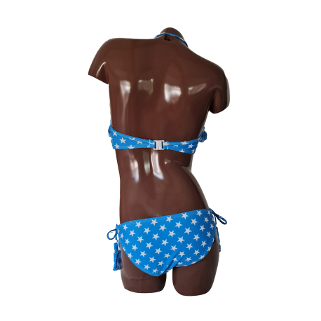 Maillot de bain 2 pièces bleu