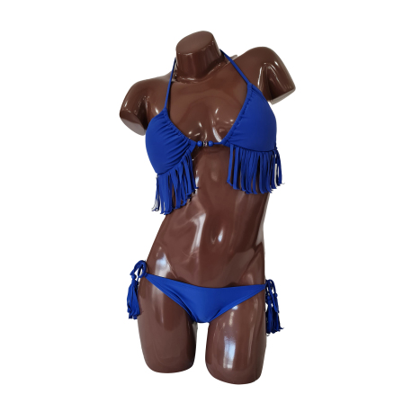 Maillot de bain 2 pièces bleu