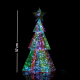 Sapin de Noël Lumineux  LED Hologram 37 cm - Arbre Moderne pour Intérieur et Extérieur - Décoration de Noël Innovante