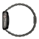 Bracelet Graphite en Acier Inoxydable pour Apple Watch 42/44/45mm V2