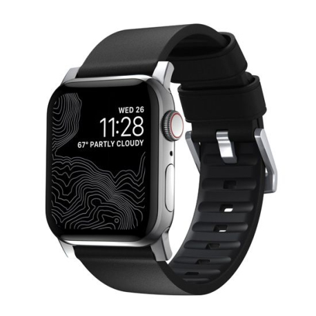 Bracelet Active Pro pour Apple Watch 42/44/45mm - Gris/Noir