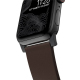 Bracelet Active Strap Pro pour Apple Watch 42/44mm Noir/Marron