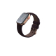 Eldur Aubergine Leather Apple Watch Band 40mm