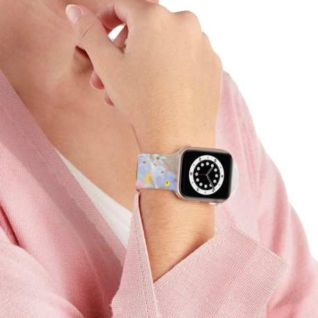 Bracelet Rifle Paper Co. Marguerite pour Apple Watch 42/45mm