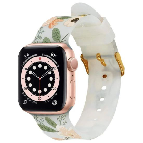 Bracelet Rifle Paper Co. Wild Flowers pour Apple Watch, 42/45mm