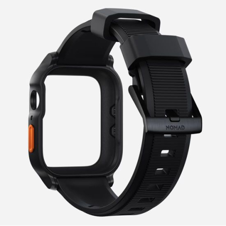 Bracelet Rugged Case 45mm Noir pour Apple Watch