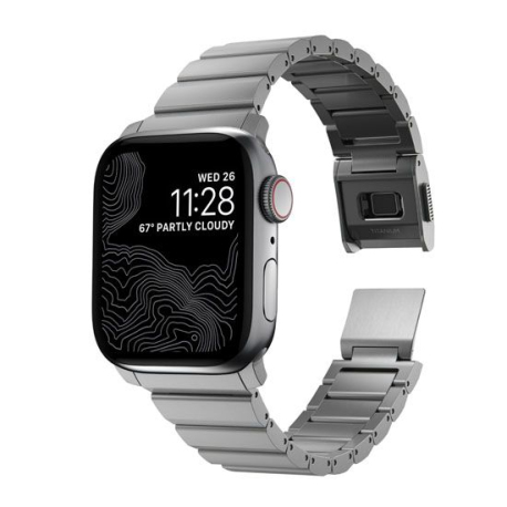 Bracelet Titane 40/41mm Argent pour Apple Watch