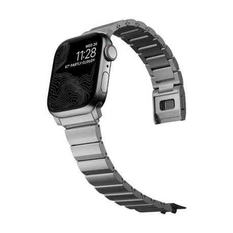 Bracelet Titane 40/41mm Argent pour Apple Watch