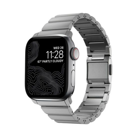 Bracelet Titane 40/41mm Argent pour Apple Watch