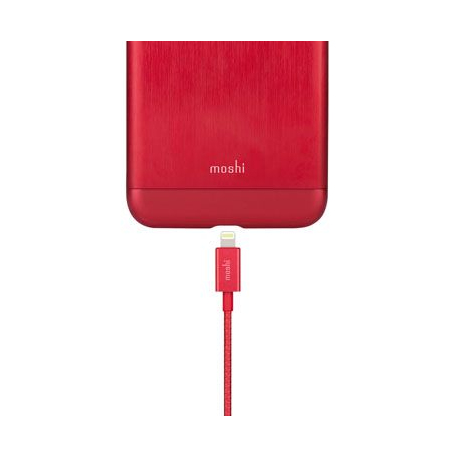 Câble Integra USB vers Lightning Rouge