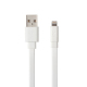 Flat USB to Lightning Cable (3m) White