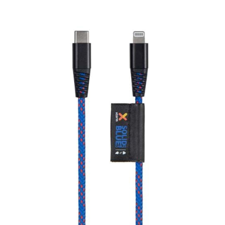 Câble Xtorm Solid Blue USB-C vers Lightning (2m)