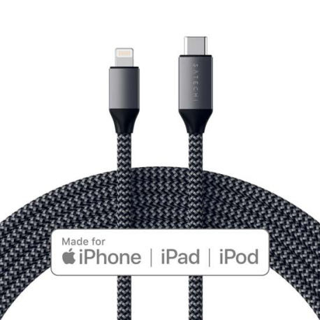 USB-C to Lightning Cable PD - Grey