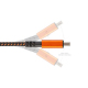 Xtreme USB-A to Lightning Cable (1.5m) - Orange/Black