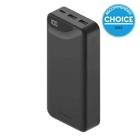 ChargeUp Boost V3 20K Noir Batterie Externe