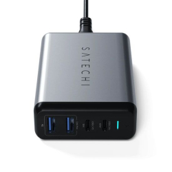 Satechi 75W Dual Type-C PD Travel Charger - Space Gray