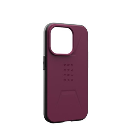 Civilian Magsafe iPhone 15 Pro Bordeaux : Protection Ultime