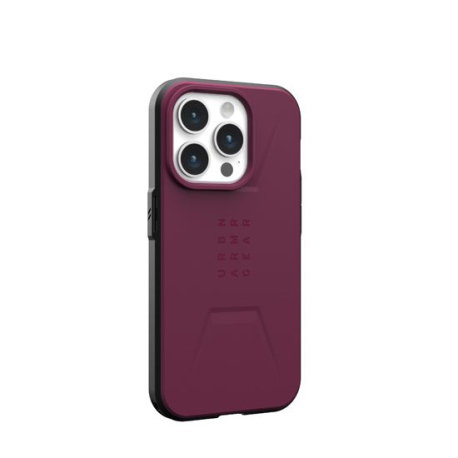 Civilian Magsafe iPhone 15 Pro Bordeaux : Protection Ultime