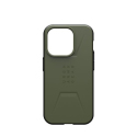 MagSafe-Fitted UAG Civilian iPhone 15 Pro Max Case - Olive