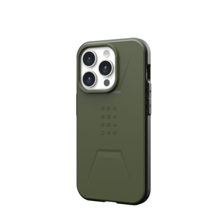 MagSafe-Fitted UAG Civilian iPhone 15 Pro Max Case - Olive