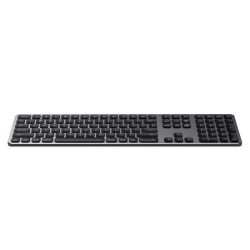 Satechi Space Gray Aluminum Bluetooth Keyboard with Numeric Keypad