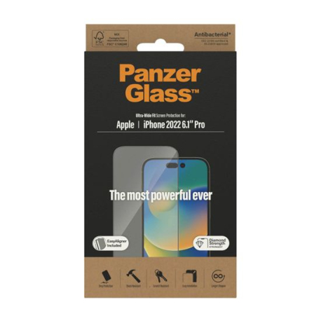 Protection d'écran ClearGlass Ultra-Wide Fit pour iPhone 14 Pro