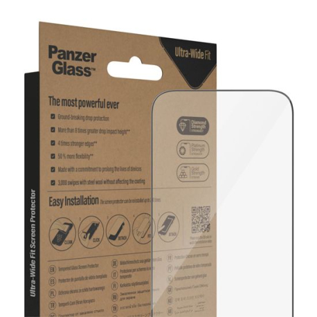 Protection d'écran ClearGlass Ultra-Wide Fit pour iPhone 14 Pro