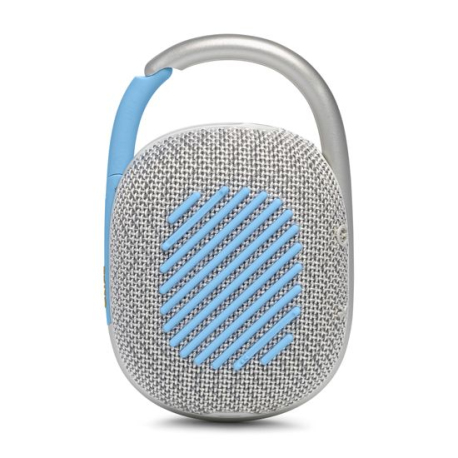 JBL Clip 4 Eco Blanc - Ultra-Portable Waterproof Speaker