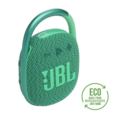 JBL Clip 4 Eco Vert: Enceinte Étanche Ultra-Portable