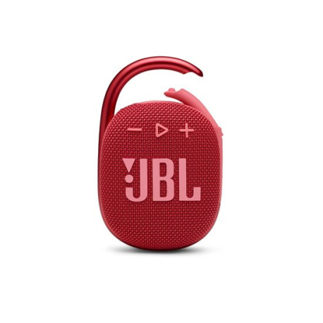 JBL Clip 4 Red - Ultra-Portable Waterproof Speaker