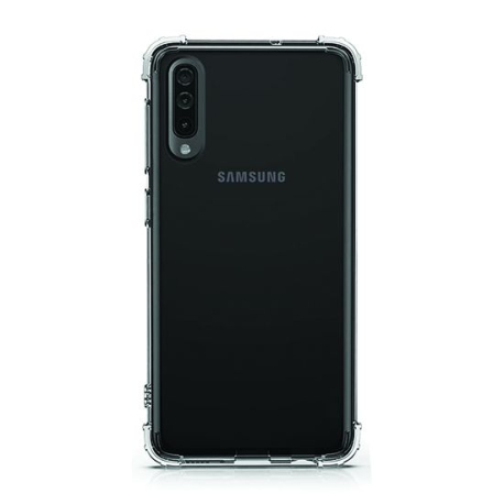 Samsung A50 Air Cushion Transparent Case - Bulk Packaging