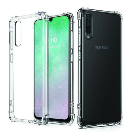 Coque Air Cushion Transparente Samsung A50 - Polybag en vrac