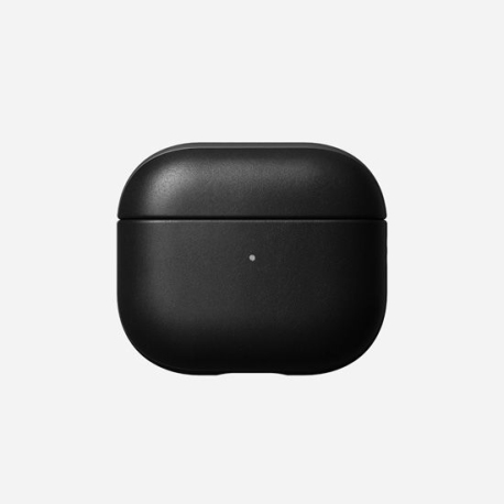 Coque Cuir Noir pour AirPods (3ème Génération)