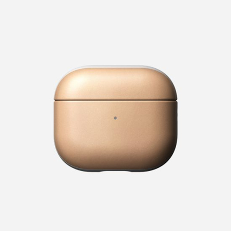 Coque Cuir AirPods (3e gén) Nude