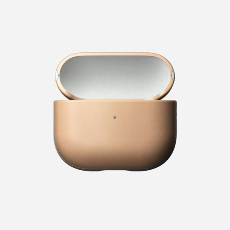 Coque Cuir AirPods (3e gén) Nude