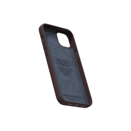 Coque cuir marron pour iPhone 14 Plus