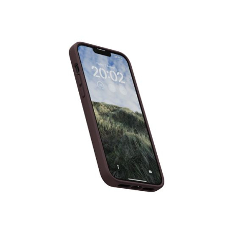 Coque cuir marron pour iPhone 14 Plus