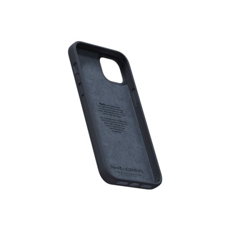 Coque en cuir noir pour iPhone 14 Plus