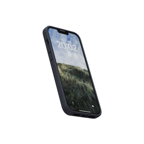 Coque en cuir noir pour iPhone 14 Plus