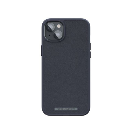 Coque en cuir noir pour iPhone 14 Plus