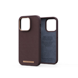 Coque en cuir pour iPhone 14 Pro - Marron