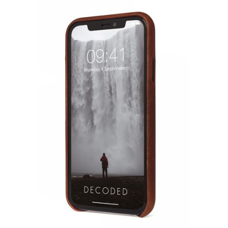 Coque en cuir Marron pour iPhone 11 Pro