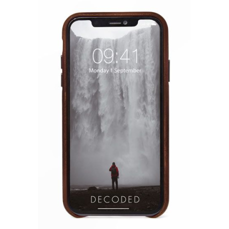 Coque en cuir Marron pour iPhone 11 Pro