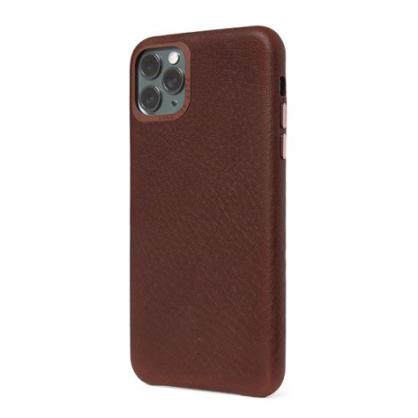 Coque en cuir Marron pour iPhone 11 Pro