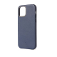 Coque en cuir bleu pour iPhone 12 Mini