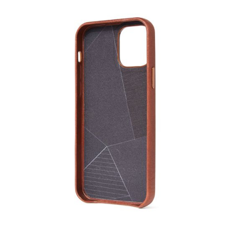 Coque en Cuir Marron pour iPhone 12 Mini