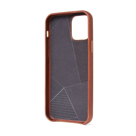 Coque en cuir Marron pour iPhone 12 Pro Max