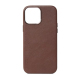 Coque en cuir marron pour iPhone 13 Pro Max